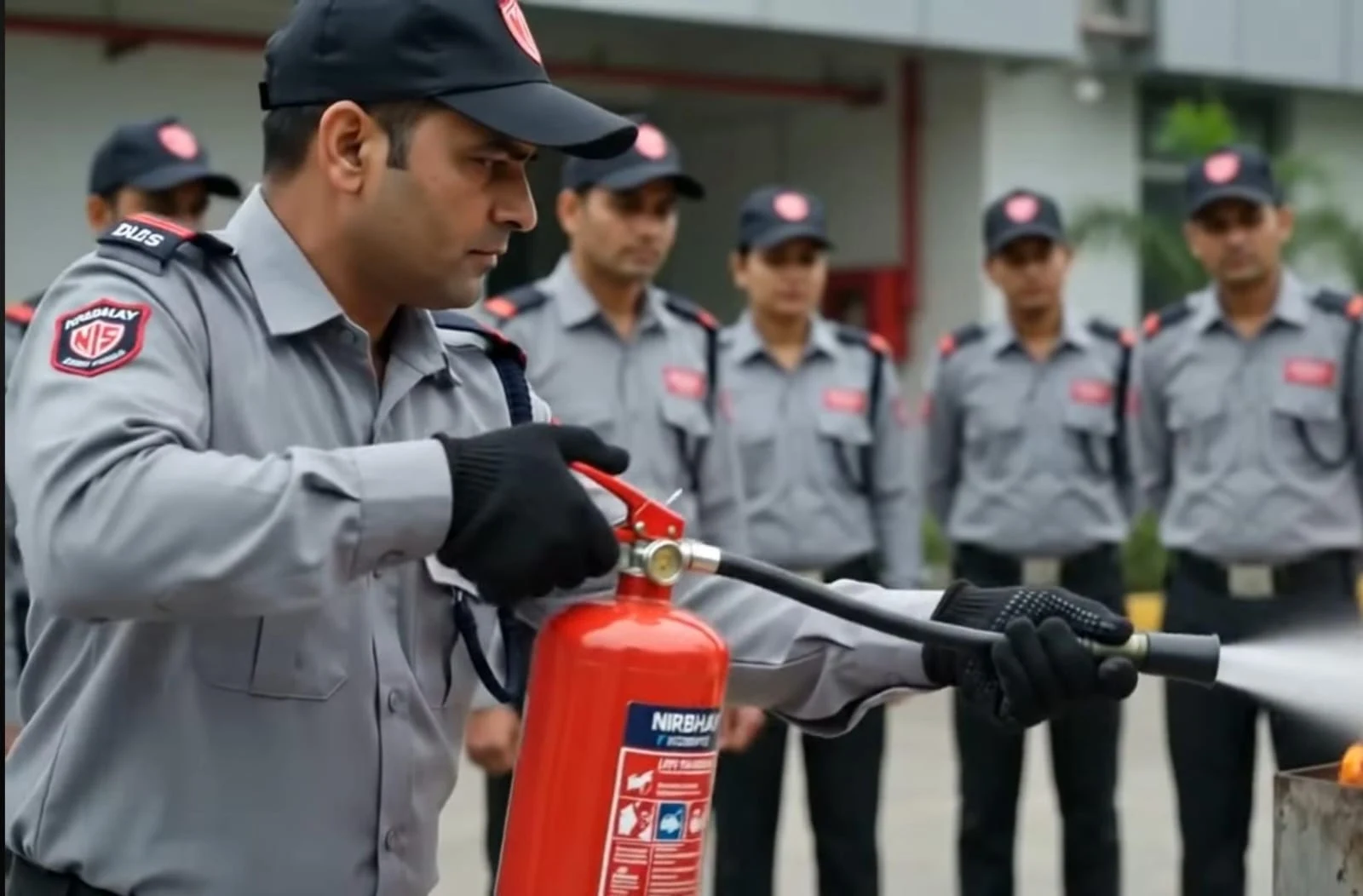 Real fire safety practice image